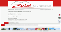 Desktop Screenshot of cafezacherl.at